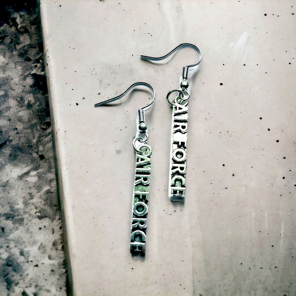 Air Force Earrings - Picture 1 of 1